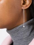 refined pearl chain earring