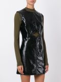 cut-out detail dress