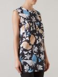 abstract print blouse