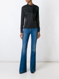 tie neck detail blouse