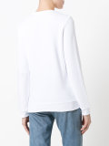 slogan front sweater