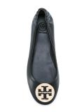 logo plaque ballerinas 