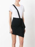 diagonal brace asymmetric skirt