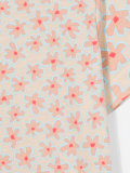  flower print tunic top