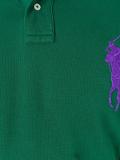 embroidered logo polo shirt 