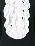 ruffled bib dress