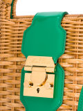 'Manray' mini rattan satchel