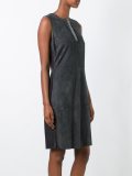 sleeveless front detail dress