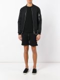 side slits sweatshorts