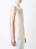 funnel neck tank top