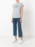 logo print T-shirt