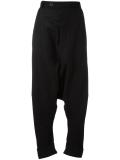 drop-crotch trousers