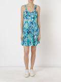 'Ondas' pleated dress