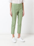 tailored cropped trousers