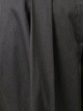 shiny wide leg shorts