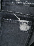 Faded Destroy紧身牛仔裤