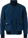 arm patch bomber jacket