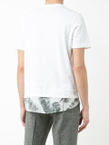 printed hem T-shirt 