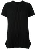 shortsleeved knit top
