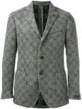 checked blazer 