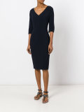 fitted midi dress