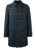 checked coat 