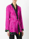 jacquard kimono jacket