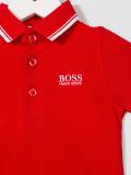 embroidered logo polo shirt 