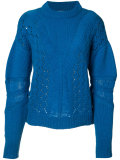 perforated trim jumper 