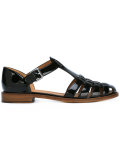 woven front sandals