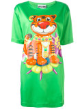 bejewelled tiger T-shirt dress
