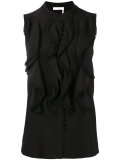 bead embroidered blouse