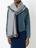 woven long shawl