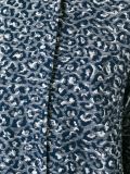 textured midi coat