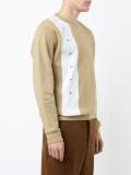 stripe detail sweatshirt