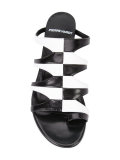 bicolour sandals 