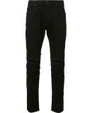 ripped knee slim fit jeans