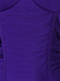 ruched mini dress