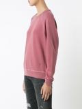 destroyed effect sweatshirt