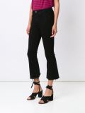 flared cropped jeans