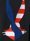 logo appliqué sweatshirt