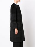 collarless coat