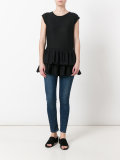 pleated trim top 
