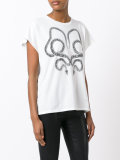 serpent print T-shirt
