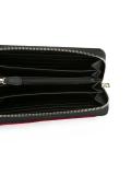 logo plaque colour block wallet