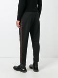 side stripe track pants
