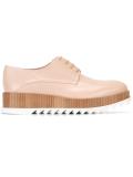 platform lace-up shoes