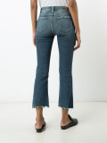 flared cropped jeans