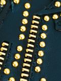 studded jacket key ring