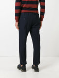 cuffed leg sporty trousers